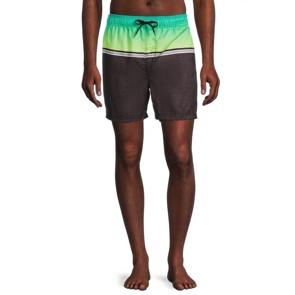NWT BURNSIDE APPAREL Volley 17" Swim Trunks - Picture 3 of 4